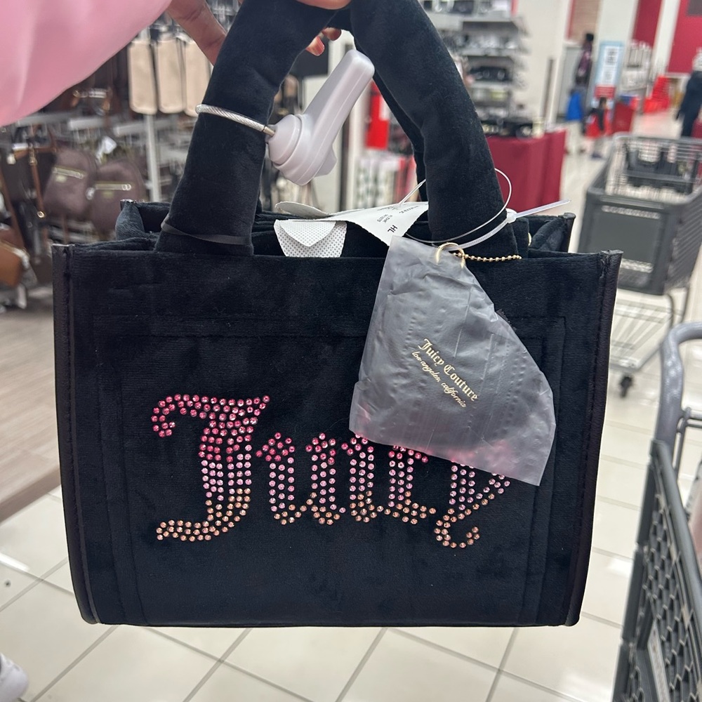 Juciy Couture Black Cross Body Bag